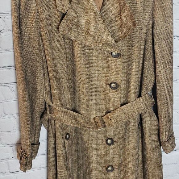 Plaid Long Jacket   - Picture 2 of 9